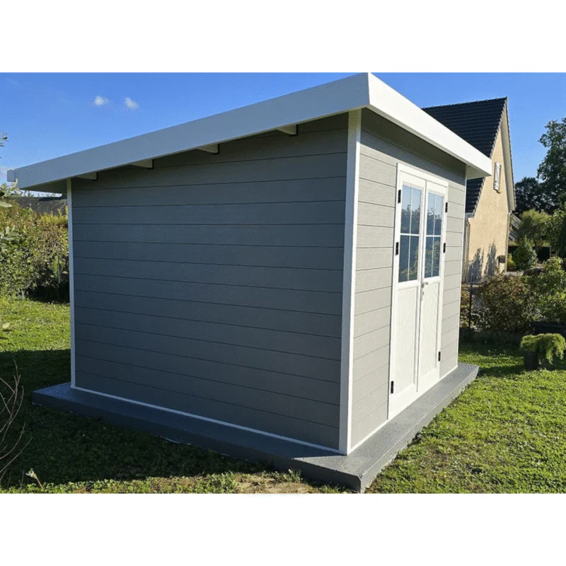 Abri de Jardin Neris Gris Anthracite – Design Contemporain et Performance Fonctionnelle – Image 4