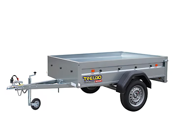 Remorque Trigano NLC 2012, flèche rabattable + roue de jockey 500kg, essieu 600 kg – Neuf – Prix Destockage